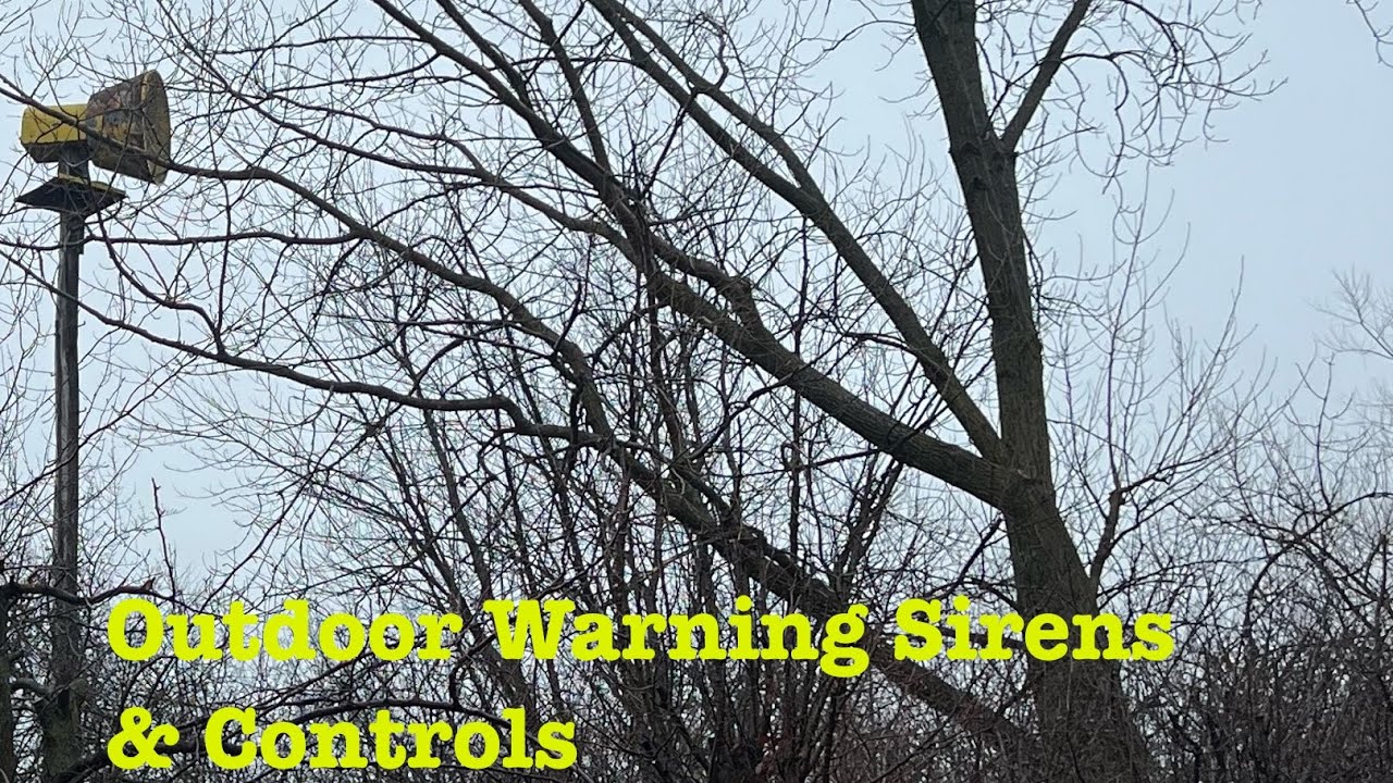 Outdoor Warning Sirens & Controls 2020-2024 - YouTube