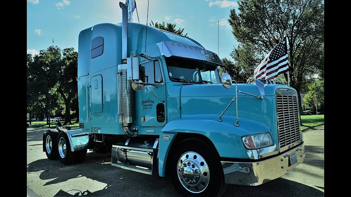 The Freightliner FLD's biggest fan and his custom 2000 model