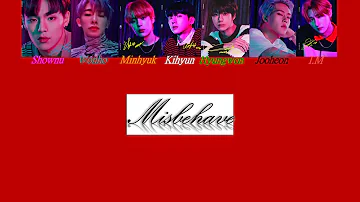 Monsta X-  Misbehave lyric video(ESP/SPA)