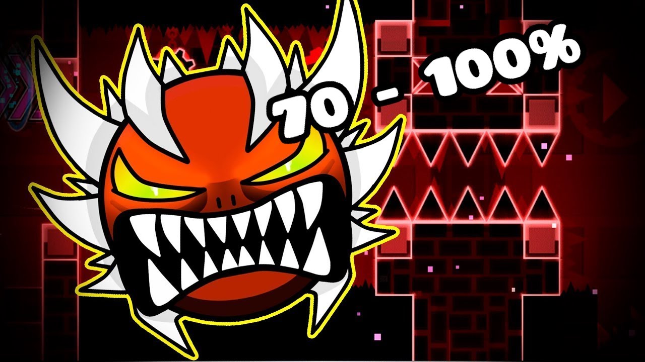 Bloodbath 70-100% | btw im noob so im happy :D | Geometry Dash ...