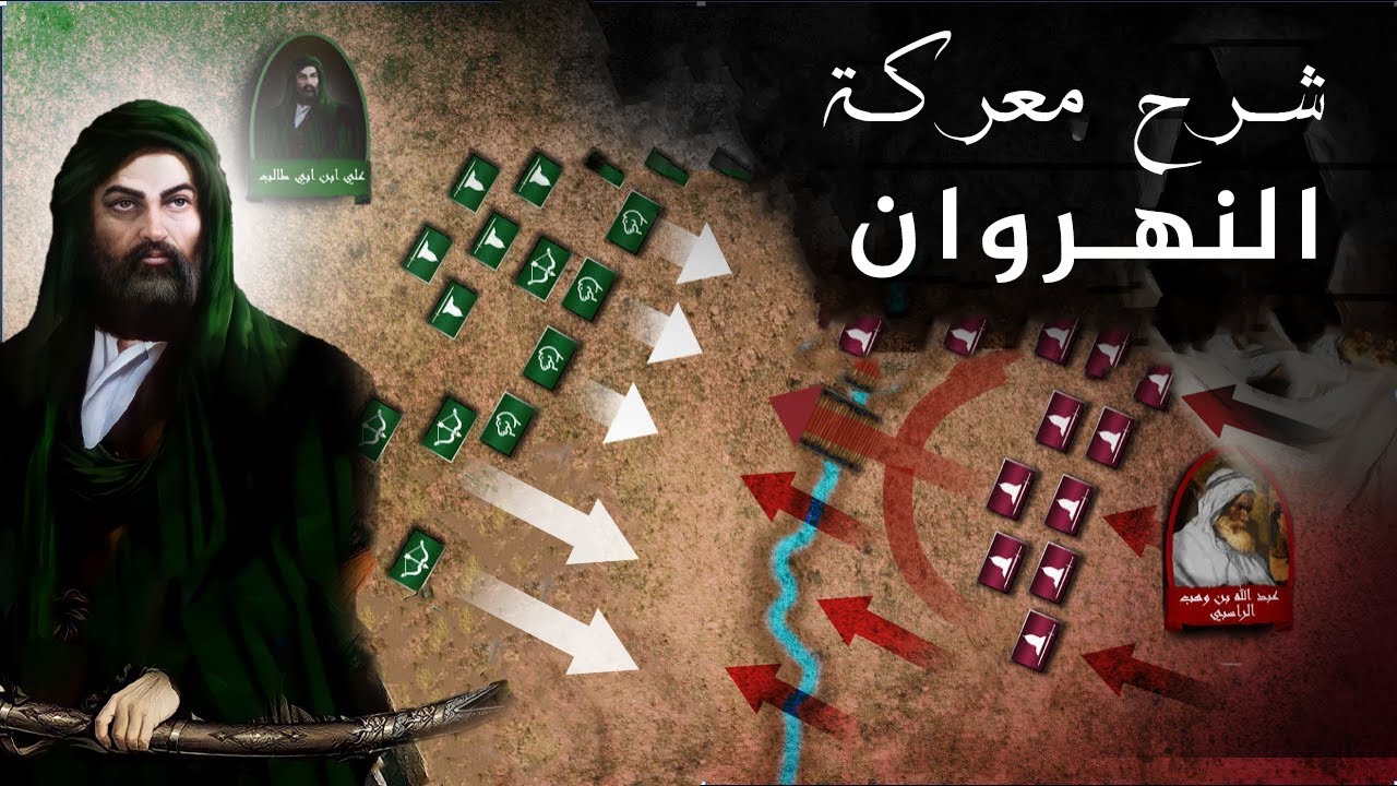 شرح معركة النهروان | بين الامام علي والخوارج | حروب الامام علي
