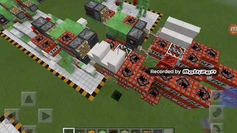 I found slime block robots for mcpe