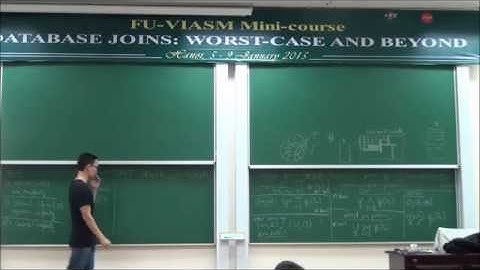 Database Joins: Worst-Case and Beyond - Hung Q. Ngo P2