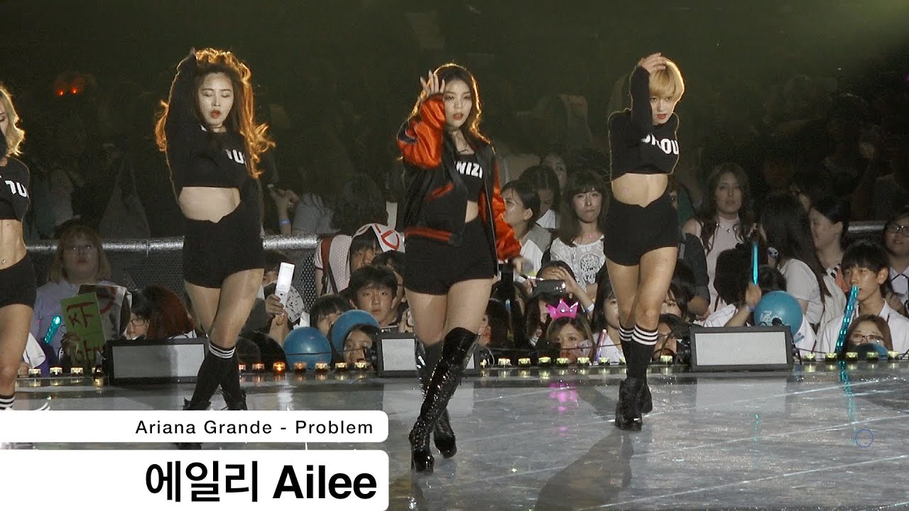 에일리 Ailee[4K 직캠]아리아나 그란데 problem@20160617 Rock Music