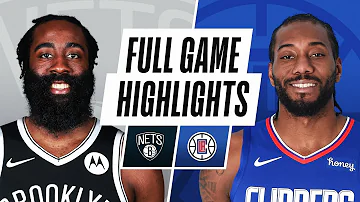 NETS at CLIPPERS | FULL GAME HIGHLIGHTS | February 21, 2021