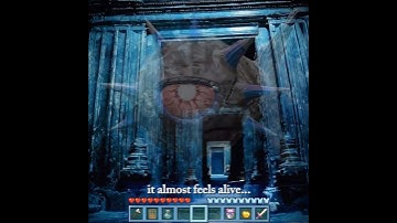 Minecraft Ocean Monument in REAL LIFE! #minecraft #minecraftshorts #oceanmonument