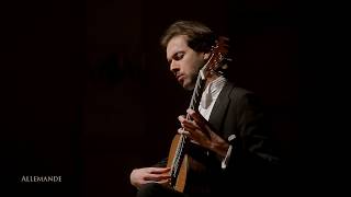 Video thumbnail of "Petrit Çeku - guitar - Bach Cello Suite No.4 -"