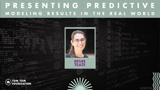 Presenting Predictive Modeling Results in the Real World Profile