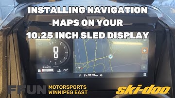 How-To Install The Maps on your 10.25in Ski-Doo Display