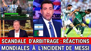 Le monde entier est choqué par le mauvais arbitrage du match Algérie - Argentine