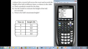 Quadratic Regression Ti 84 Plus C Silver