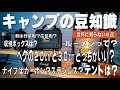 【キャンプギア】意外に知らないキャンプの豆知識！厳選おすすめ6選！ルーメンって？カーボンとステンレス？焚き火には針葉樹と広葉樹？張りやすいテントは？