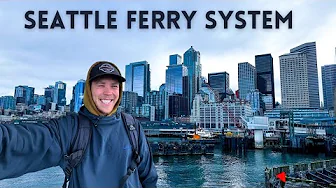 Riding the Ferry Across Puget Sound - Traveling from Utah