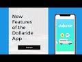 New features of the dollaride app english