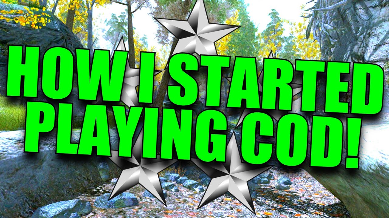 Cod Fish Story Time How I Started Playing COD! (Story Time) - YouTube