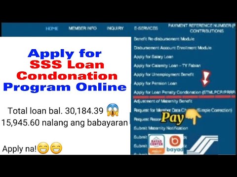 How to apply SSS loan condonation program online 2022 - complete guide