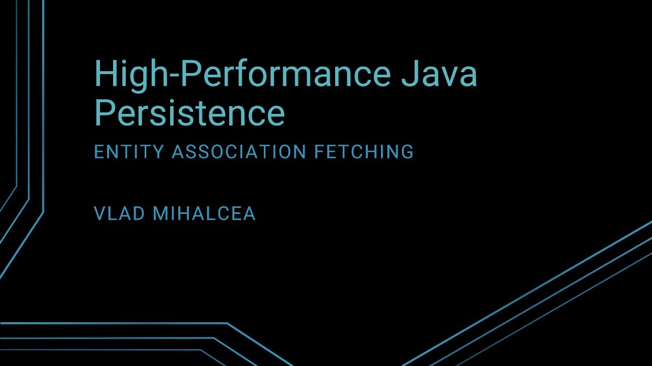 The best way to fetch associations with JPA and Hibernate