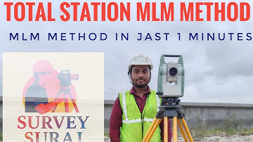 MLM Function in Total station (Leica 01):-Step by step Tutorial 
