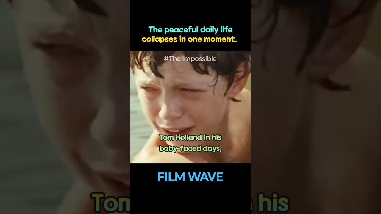 The peaceful daily life collapses in one moment 