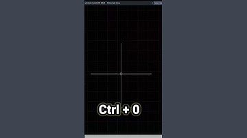 autocad shortcut key for full screen mode#autocad #3dmodeling #autocad2024