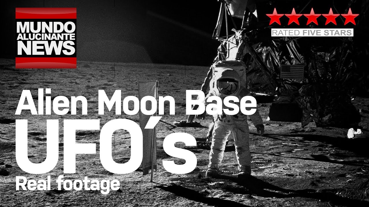 UFOs Alien Moon base evidence - Leaked UFO´s Video - Latest UFO Sightings