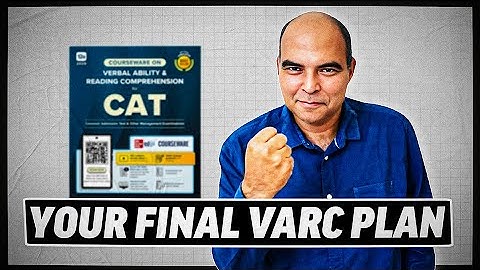 Last Month VARC Strategy for CAT 2025 By Arun Sharma