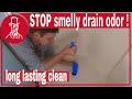 How to clean a smelly drain in shower or sink