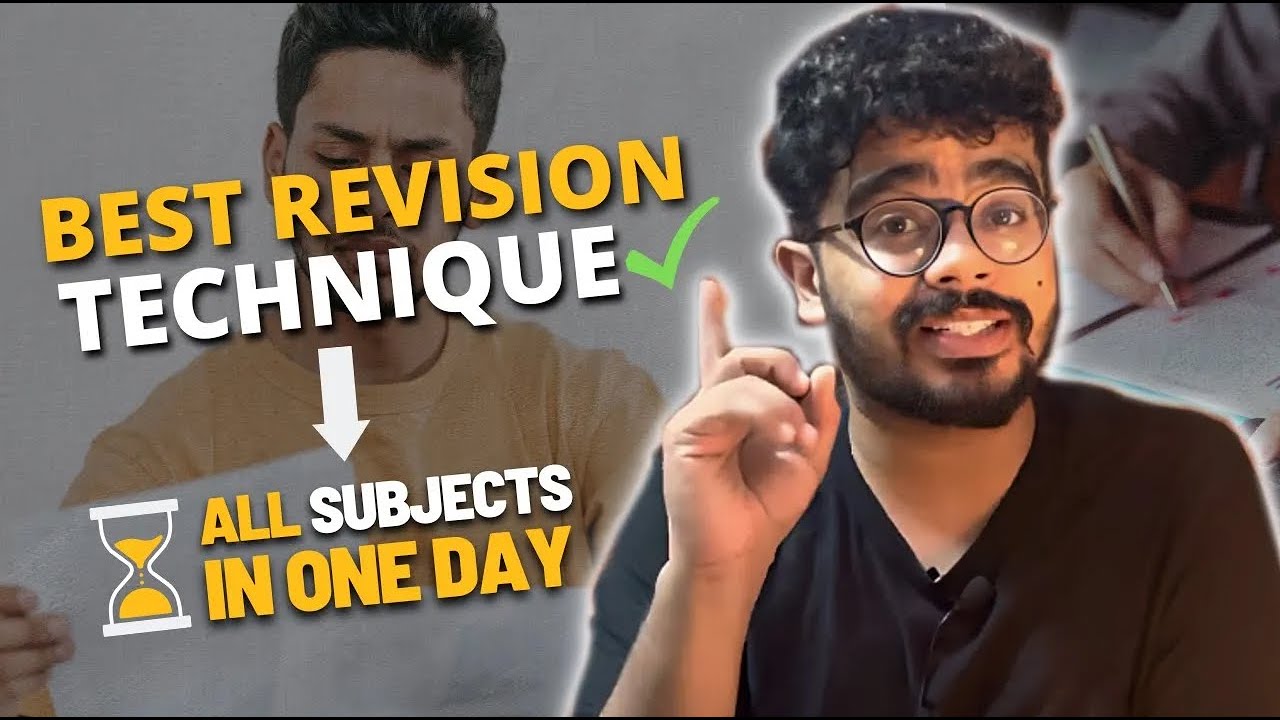 Best Revision Technique before Exams How to Revise all subjects in one ...