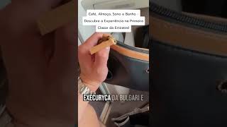 É tanta coisa pra fazer na first da Emirates!