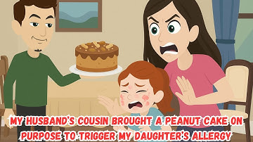 My Husband’s Cousin Brought a Peanut Cake on Purpose to Trigger My Daughter’s Allergy