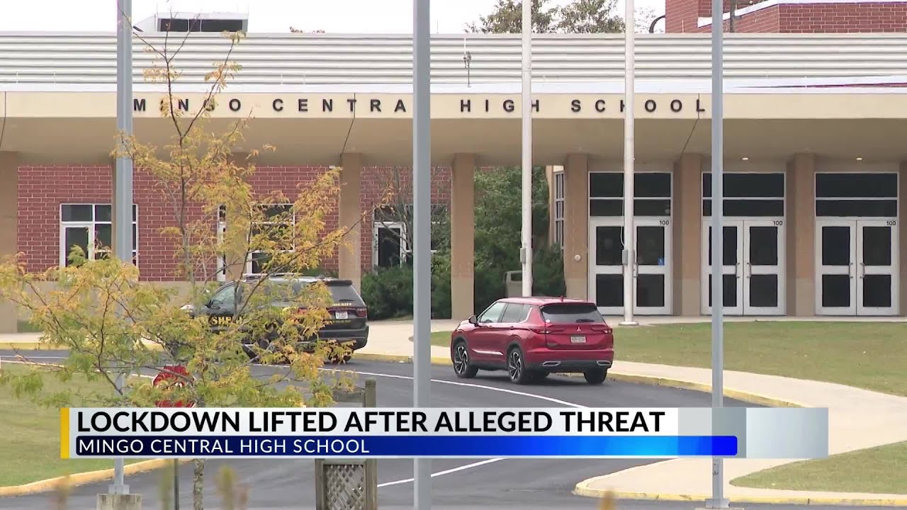 Lockdown lifted after alleged Mingo Central High School threat - YouTube