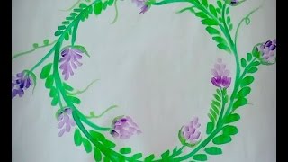 fabric painting simple easy