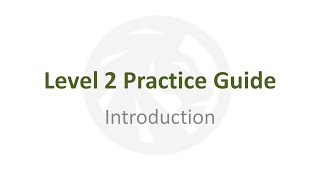 Level 2 Practice Plan - Intro