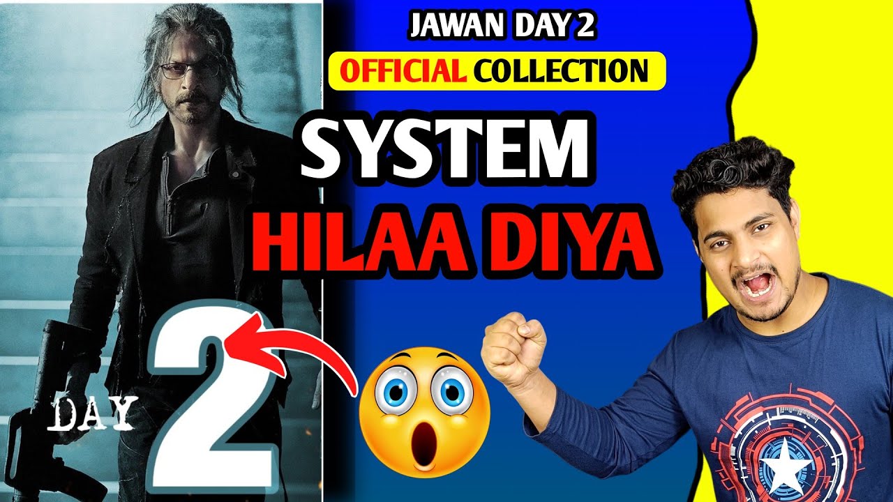 Jawan Day 2 Official Box Office Collection | Jawan Day 2 All Language Official Box Office Collection