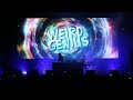 VJing for WEIRD GENIUS at ON OFF FESTIVAL 2018