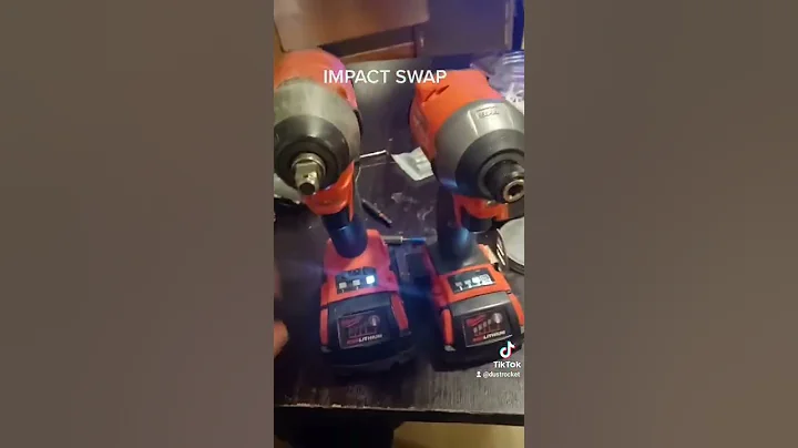 Milwaukee swap 1/4 impact to 3/8 socket