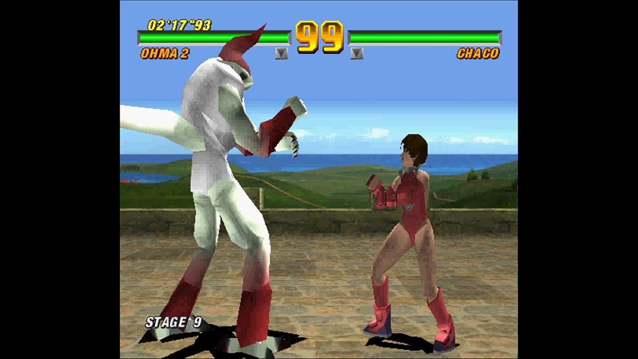 Tobal 2 [PS1] - play as Ohma 2 - YouTube