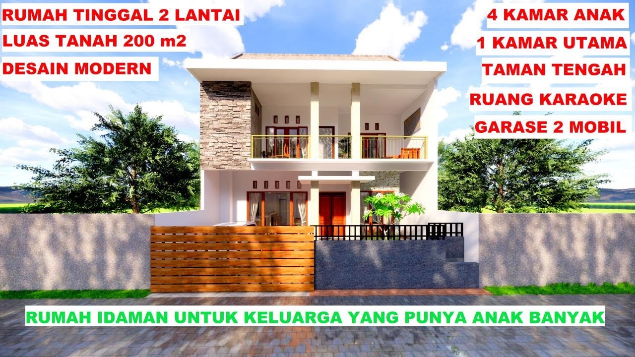 Rumah Tinggal 2 Lantai Idaman