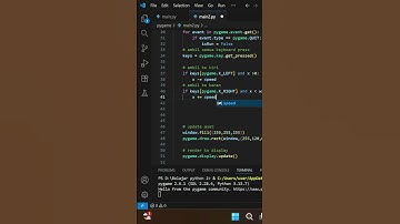 I Made a Simple Box in Pygame and Found Out This One Crucial Thing  #shorts