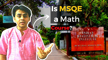 Is ISI MSQE Equal to Maths ?