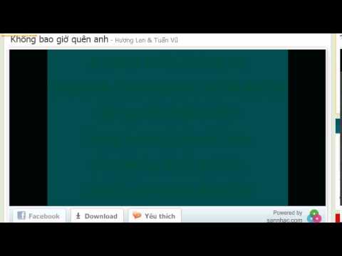 khong bao gio quen anh (song ca cung be6) - YouTube