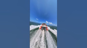 Speed Boat Follow Shot 360 Video Idea 🚤💡. Shot w/ Insta360 X3 & 3M Extended Selfie Stick #insta360