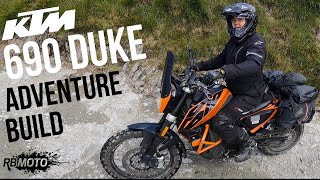 Converting the 690 Duke | ADVENTURE REBUILD🌲🛠🌋  | ONE AND DONE!