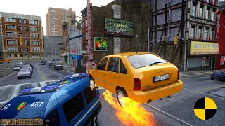 GTA 4 CRASH TESTING REAL CAR 394