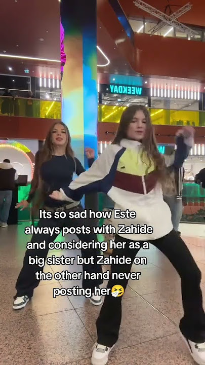 Its really sad she should be posting her more😿 #zahide #este #lunatix #dancevideo #sad #fyp #tiktok