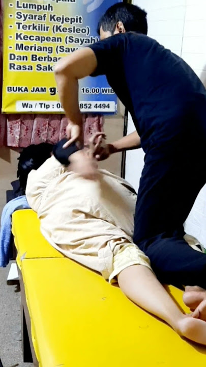 Terapi Kretek-kretek Tulang Pinggang #kretek #sarafkejepitsembuh