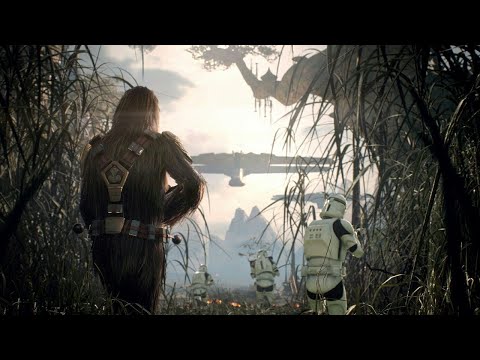 8 Minutes of Kashyyyk Gameplay in Star Wars Battlefront 2 (1080p 60fps)