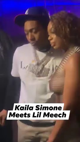 Kaila Simone Meets Lil Meech At The Club - YouTube