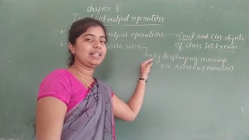 CHAPTER 9: INPUT AND OUTPUT OPERATORS