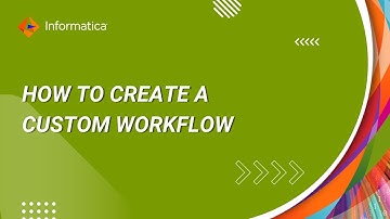 How to Create a Custom Workflow